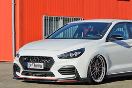 Ingo Noak CUP Frontspoilerlippe , mit Flaps für Hyundai i30 Fastback N