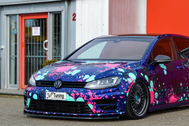 Ingo Noak Cup Frontspoilerlippe mit Wing für VW Golf 7 R