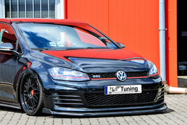 Ingo Noak Cup Frontspoilerlippe aus ABS mit seitlichem Wing für VW Golf GTI, VII