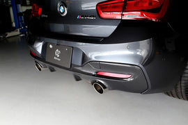 3DDesign Carbon Diffusor (2 Finnen) für BMW F20 LCI M-Paket