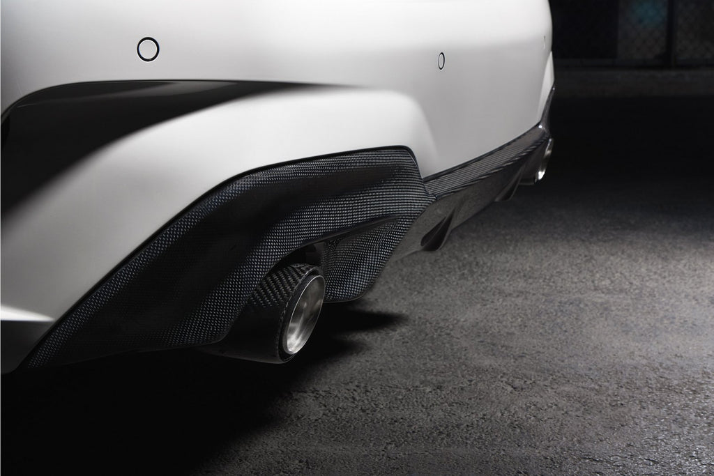 3DDesign Carbon Diffusor für BMW G20 mit M-Paket für AGA mit 2 Endrohren