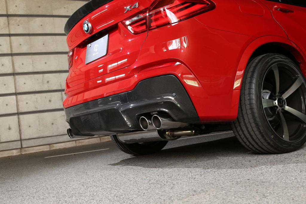 3DDesign Carbon Diffusor für BMW X4 F26 mit M-Paket