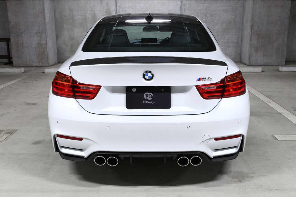 3DDesign Carbon Diffusor für BMW F80 M3 F82 F83 M4 - Typ 2