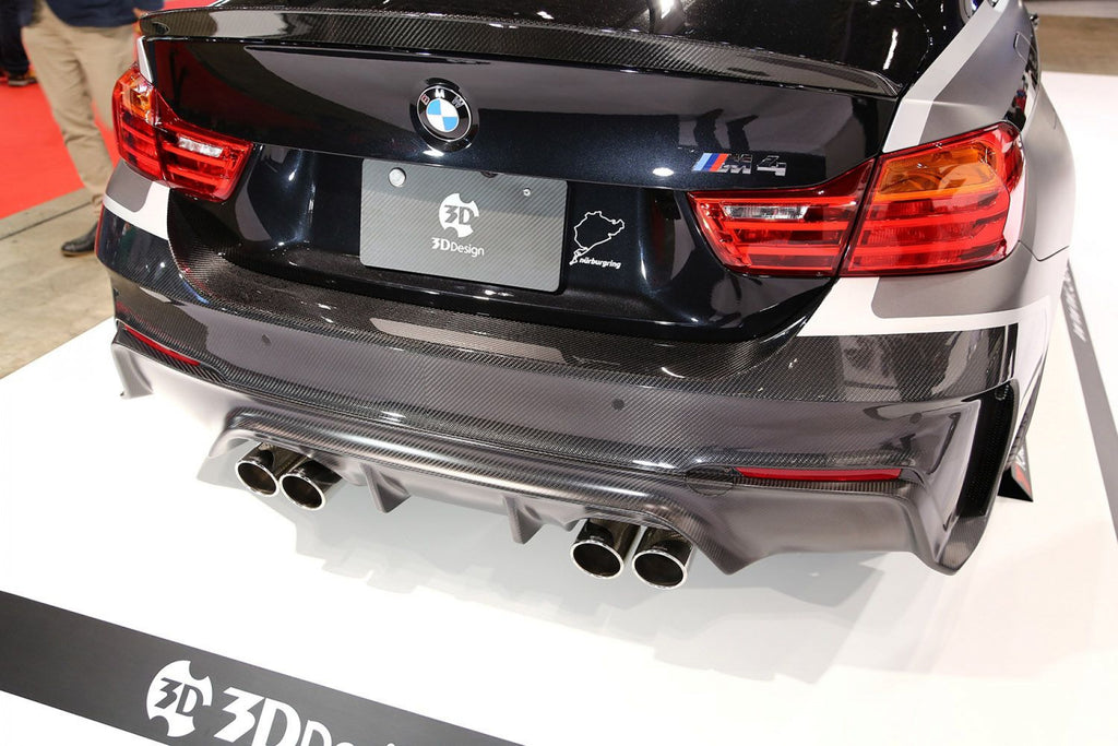 3DDesign Carbon Heckschürze für BMW F82 M4