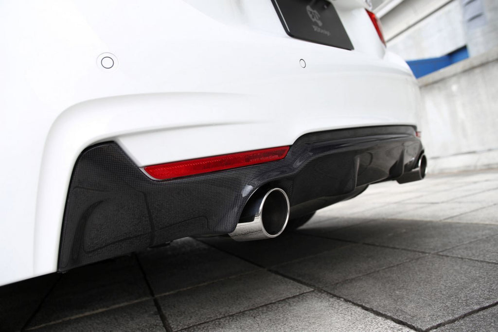 3DDesign Carbon Diffusor für BMW 4er F32 F36 mit M-Paket (435i)