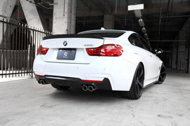 3DDesign Carbon Diffusor für BMW 4er F32 F36 mit M-Paket mit Duplex AGA (420i, 428i)