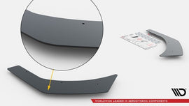 Maxton Design Flaps Hyundai I30 N Mk3 Hatchback / Fastback schwarz Hochglanz