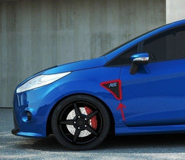Maxton Design SEITENSCHLITZE IMITATIONEN FORD FIESTA MK7 RS LOOK