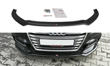 Maxton Design Front Ansatz passend für V.2 Audi S3 / A3 S-Line 8V FL schwarz Hochglanz