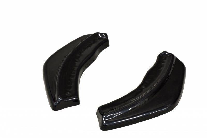 Maxton Design Heck Ansatz Flaps Diffusor passend für passend für Ford Focus RS Mk1 schwarz Hochglanz