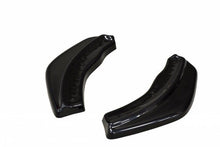 Laden Sie das Bild in den Galerie-Viewer, Maxton Design Heck Ansatz Flaps Diffusor passend für passend für Ford Focus RS Mk1 schwarz Hochglanz