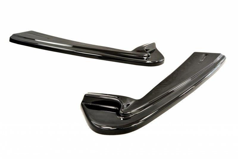 Maxton Design Heck Ansatz Flaps Diffusor passend für passend für Ford Mustang GT Mk6  schwarz Hochglanz