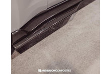Laden Sie das Bild in den Galerie-Viewer, Anderson Composites Carbon Erweiterungen Seitenschweller für Ford Shelby Gt500 2020 Style GT500