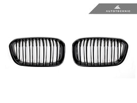 Autotecknic Glazing Black Kühlergrill für BMW 1er F20 LCI