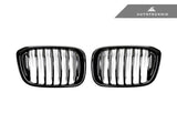 Autotecknic Glazing Black Kühlergrill für BMW X3|X4 G01|G02