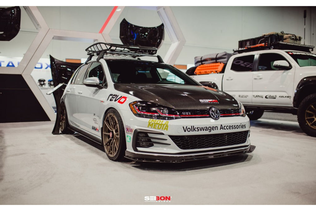 Seibon Carbon Frontlippe für Volkswagen Gti 2018 Style MB