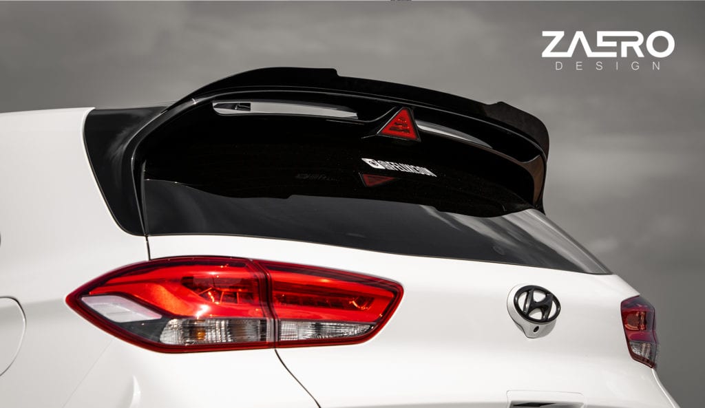 ZAERO DESIGN EVO-1 Heckspoiler für Hyundai i30N Hatchback