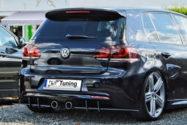 Ingo Noak Gefräßter Heckansatz  mit Finnen für VW Golf 6R, Typ 1K