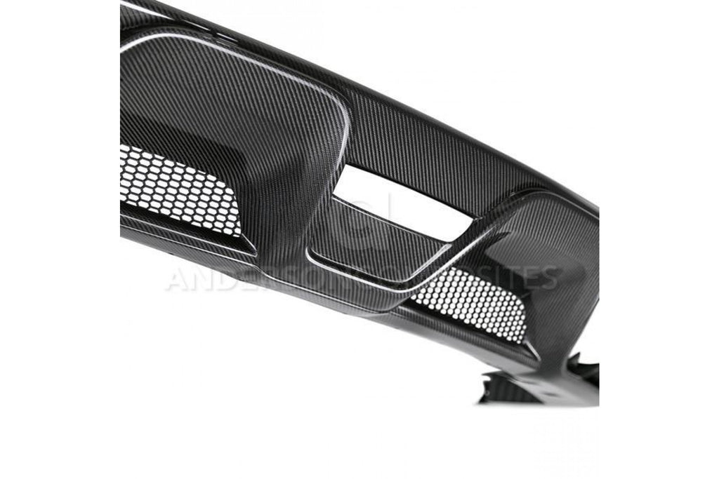 Anderson Composites Carbon Heckdiffusor für Mustang Shelby GT350 und GT350R 2015-2018