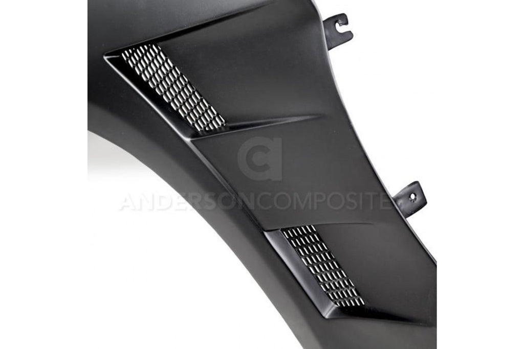 Anderson Composites Carbon Kotflügel (Paar) Type-AT (0.4 inch breit) für Ford Mustang 2015-2017