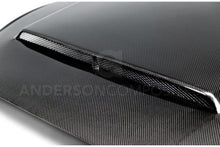 Laden Sie das Bild in den Galerie-Viewer, Anderson Composites Carbon Motorhaube doppelseitig für Ford Mustang 2015-2017 SUPER SNAKE