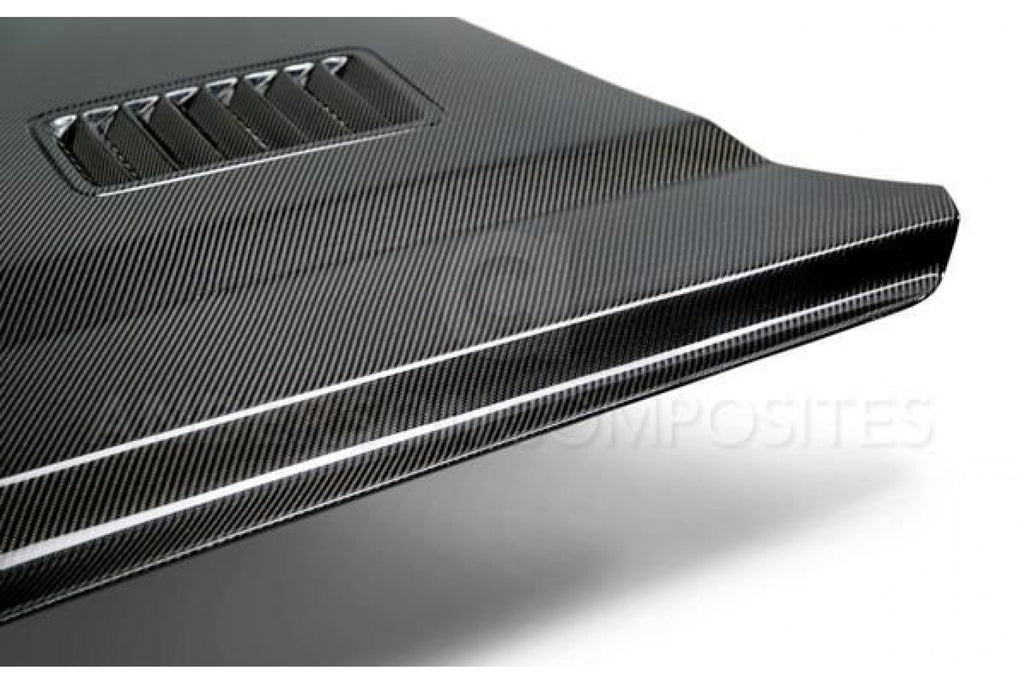 Anderson Composites Carbon Motorhaube doppelseitig für Ford Mustang 2015-2017 SUPER SNAKE