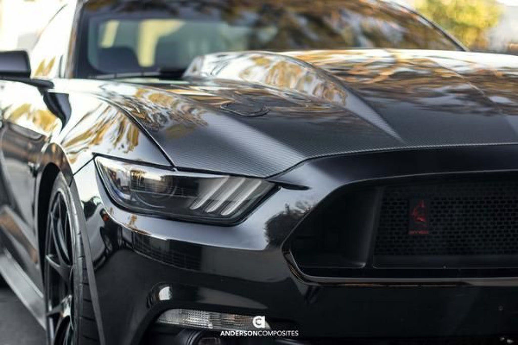 Anderson Composites Carbon Motorhaube für Ford Mustang 2015-2017 3 INCH COWL
