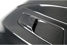 Laden Sie das Bild in den Galerie-Viewer, Anderson Composites Carbon Motorhaube für Ford Mustang 2015-2017 3 INCH COWL