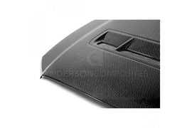 Anderson Composites Carbon Motorhaube für Ford Mustang Shelby GT500 und 2013-2014 Mustang 2010-2014
