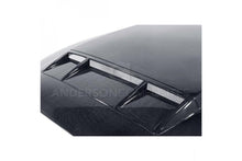 Laden Sie das Bild in den Galerie-Viewer, Anderson Composites Carbon Motorhaube mit Lufteinlass für Mustang Shelby GT500 und 2013-2014 Mustang 2010-2014