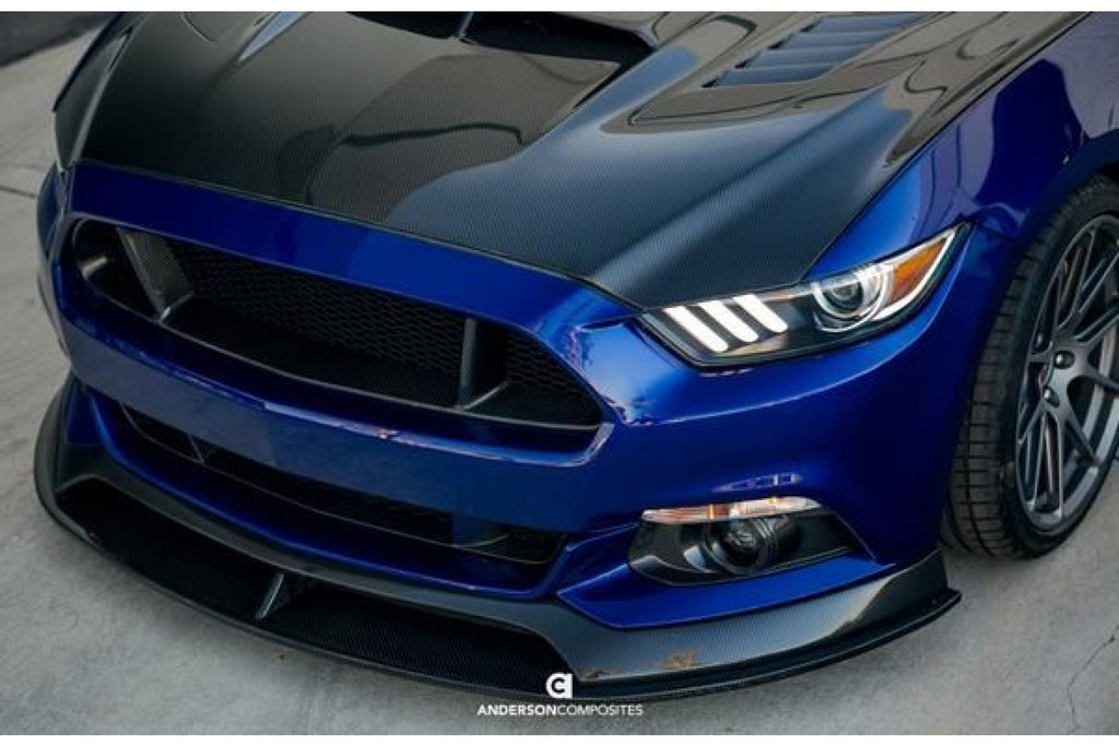 Anderson Composites Carbon Nebellicht-Abdeckung für Ford Mustang 2015-2017
