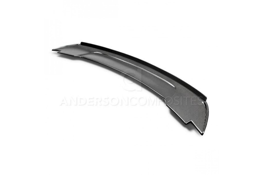 Anderson Composites Carbon Track Pack Style Spoiler mit Wicker Bill für Ford Mustang 2015-2018