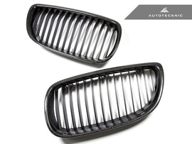 AutoTecknic Carbon Frontgrill - E92 Pre-LCI Coupe (einschließlich E9x M3) - Plain Weave