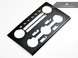 AutoTecknic Dry Pre-Preg Carbon AC Stereo Dash Panel Cover für Nissan R35 GTR