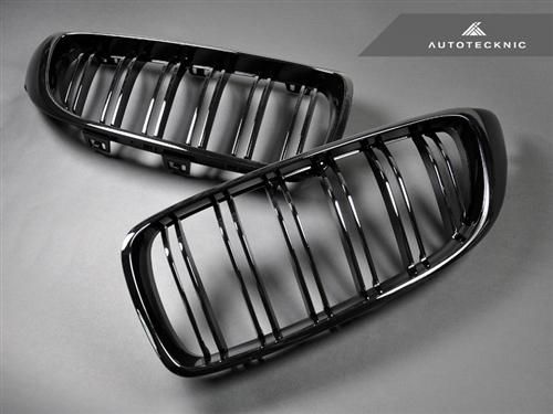 AutoTecknic Glazing Black Doppellamellen Kühlergrill für F32/F33/F36 | F80/F82/F83 M3/M4