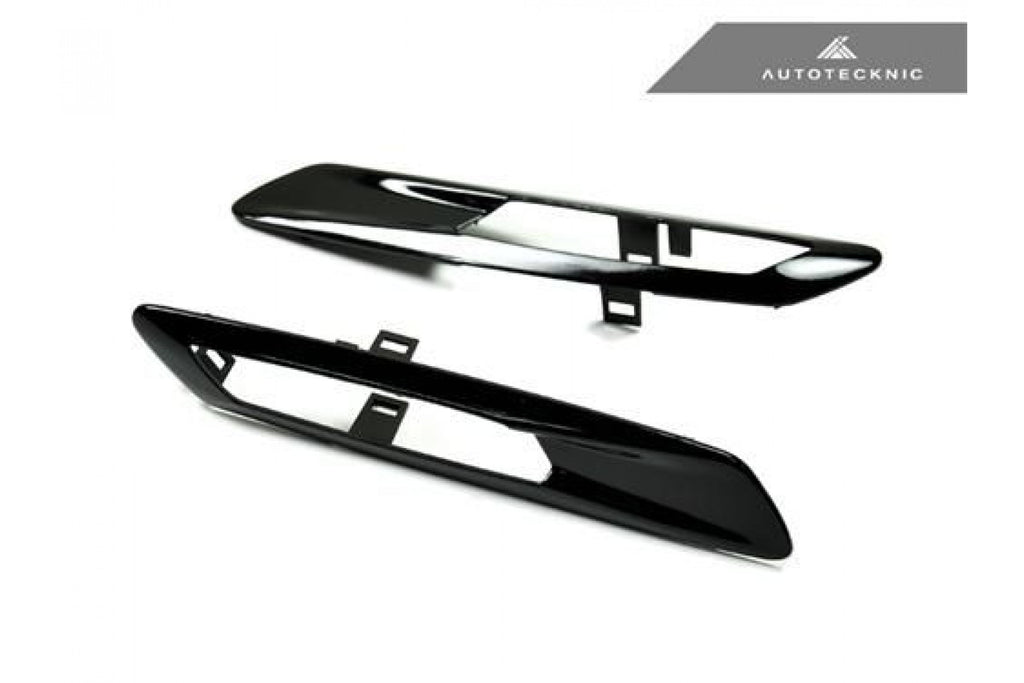 AutoTecknic Glazing Black Seitenzierleisten für F10 5er