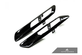 AutoTecknic Glazing Black Seitenzierleisten für F10 5er