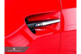 AutoTecknic Stealth Black Kotflügelgitter für E9x M3