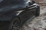 Boca Carbon Seitenschweller Edition 1-Style für Mercedes Benz C-Klasse C205 C200|C250|C300|C43 AMG|C63 AMG|C63S AMG Coupe nur AMG-Paket