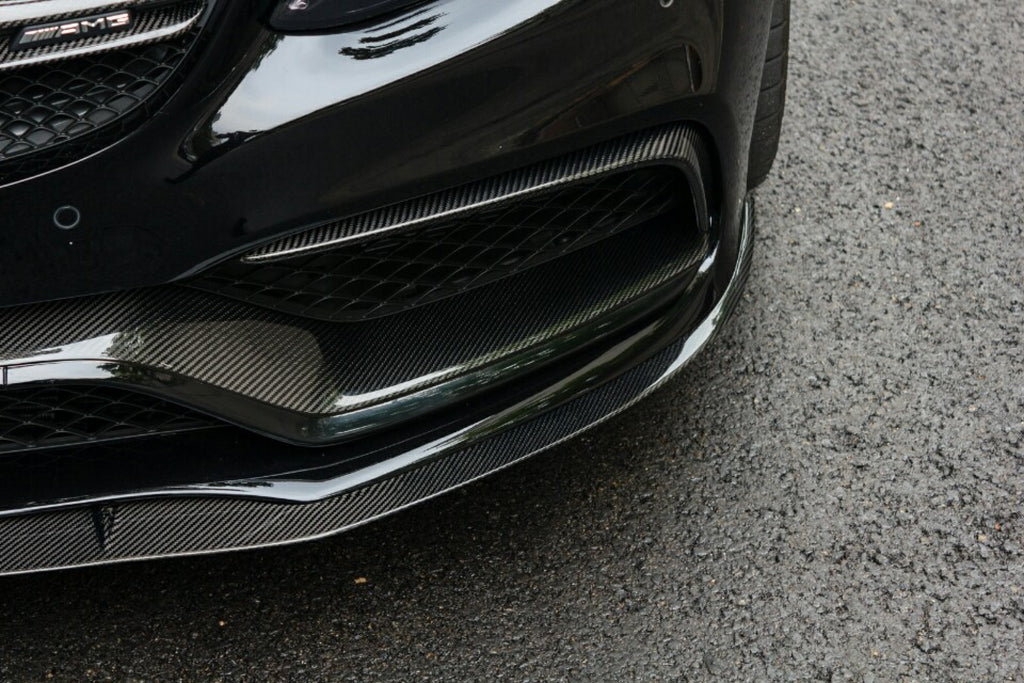 Boca Carbon Frontschürzen Einsatz für Mercedes W205 C205 S205 C63 - ähnlich Edition 1