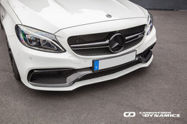 Boca Carbon Frontschürzen Einsatz für Mercedes W205 C205 S205 C63 - ähnlich Edition 1