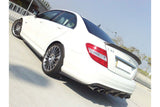 Boca Carbon System Diffusor für Mercedes Benz C63 AMG W204 Vorfacelift
