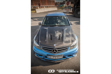 Laden Sie das Bild in den Galerie-Viewer, Boca Carbon Motorhaube für Mercedes C63 AMG W204 (Carbon/Kevlar)