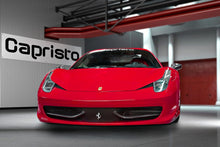 Laden Sie das Bild in den Galerie-Viewer, Capristo Carbon Frontflügel für Ferrari 458 Spider Italia
