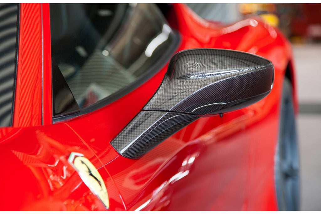 Capristo Carbon Spiegelkappen für Ferrari 458 Speciale Spider Italia