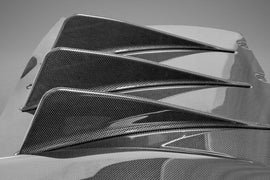 Capristo Carbon Diffusor Heckansatz für Ferrari 458 Spider Italia