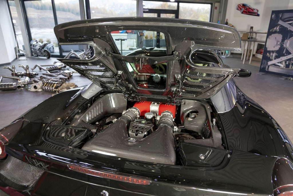 Capristo Carbon Motorverkleidung für Ferrari 458 Spider