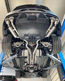 Grail Abgasanlage Ford Mustang Gen. 6 VFL/FL 5.0 (4-Rohr) - XTREME  2018-2022 (FL) EU Cabrio  ohne Heckdiffusor