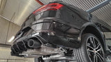 Grail Abgasanlage Seat Leon Cupra 5F 3-Zoll  (170x107) an HJS glasperlengestrahlt (kostenfrei) CJXE (265PS)