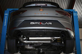 Grail Abgasanlage Seat Leon Cupra R (CJXG) 3-Zoll  ÿ 115mm an Serie glasperlengestrahlt (kostenfrei)